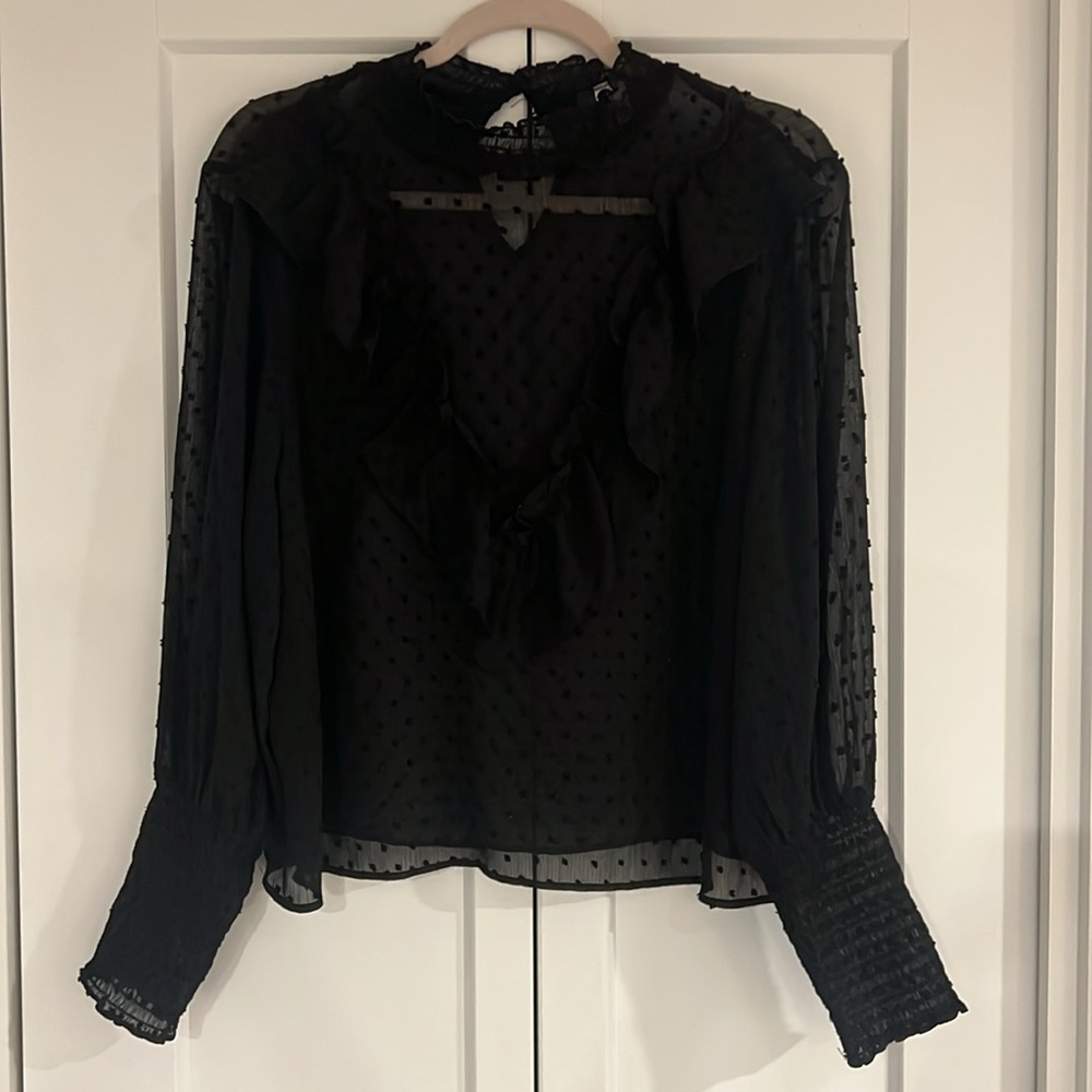 H&M Ruffle Blouse - Picture 2 of 6